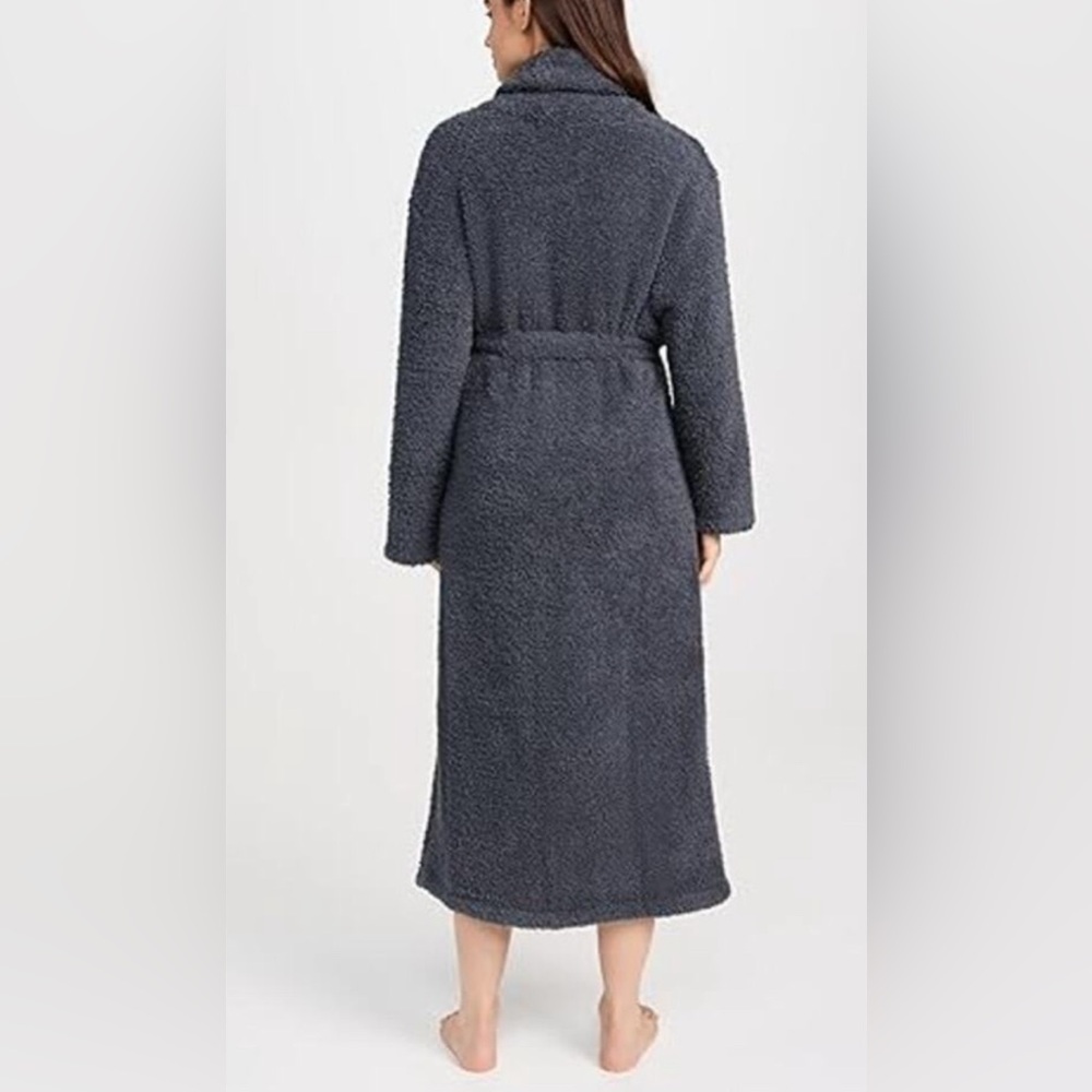 Barefoot dreams, cozy, chic adult robe, slate blue. NWT